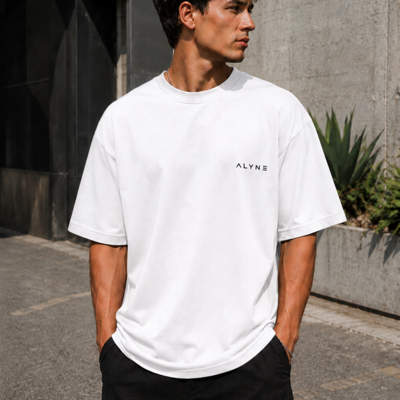 ALYNE Oversized Essential Tee – White